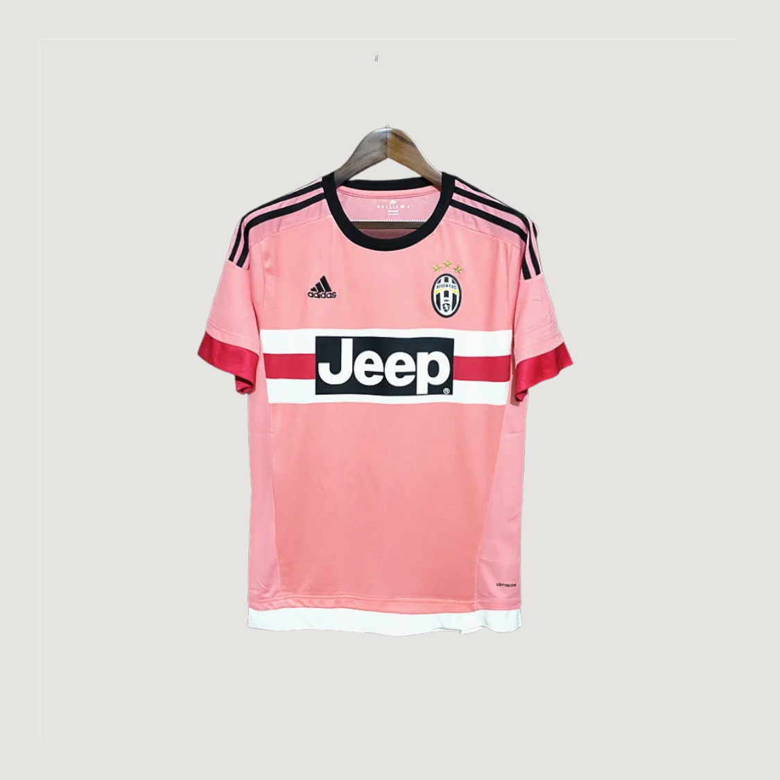 Juventus – Maillot Extérieur Retro 2011/12 – Rose - dos