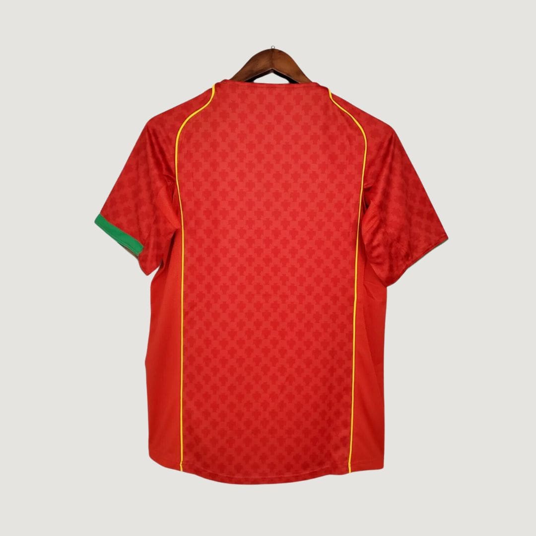 Portugal - Maillot Rétro - Rouge, Vert - dos