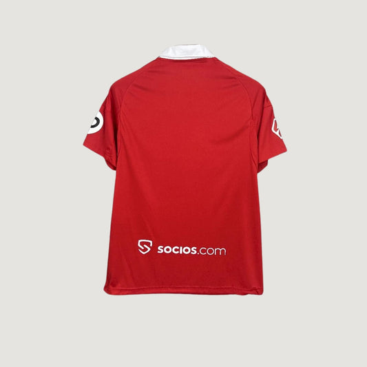 Sevilla FC – Maillot Domicile 2025/26 – Rouge, Blanc - dos