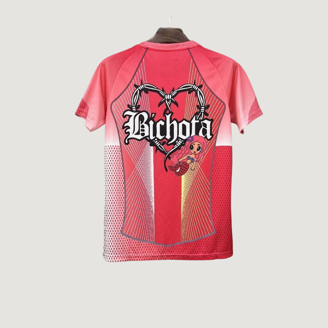 FC Barcelone – Maillot Concept Karol G 2025/26 – Rouge Rose - dos