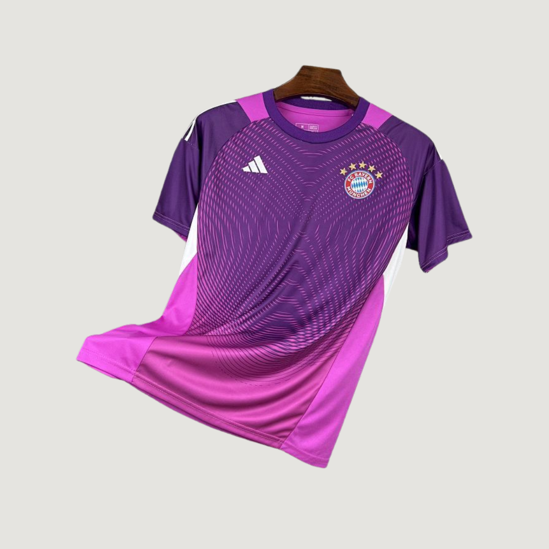Bayern Munich – Maillot Gardien 2025-2026 – Violet, Rose - dos