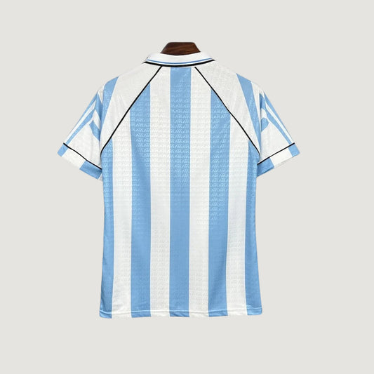 Argentine – Maillot Rétro 1996 – Bleu ciel, blanc - dos