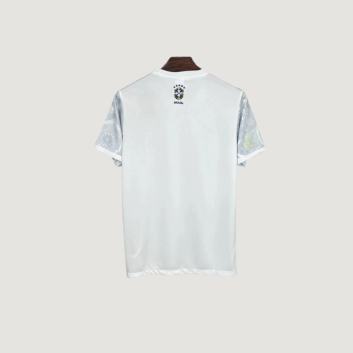 Brésil – Maillot Concept 25/26 – Blanc, Gris - dos