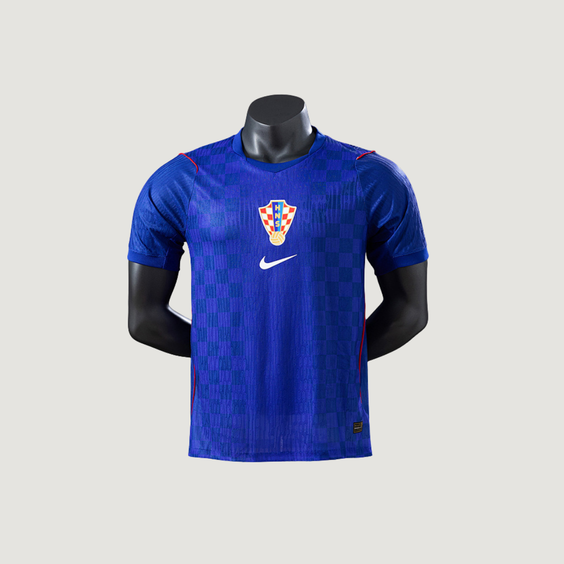 Croatie – Maillot Extérieur Player Version 2026 – Bleu, Rouge - dos