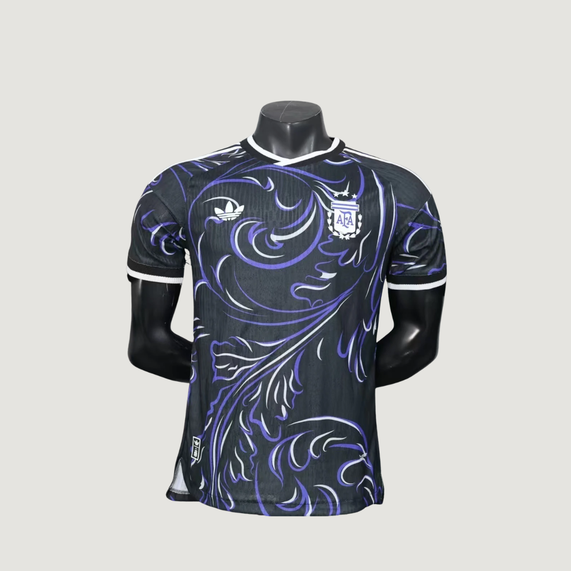 Argentine – Maillot Extérieur Coupe du Monde 2026 – Noir, Violet, Blanc - dos