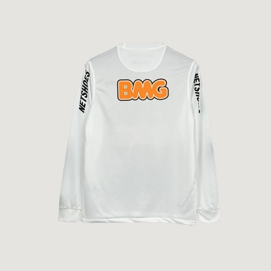 Santos – Maillot Rétro 2011/12 Manches Longues – Blanc - dos