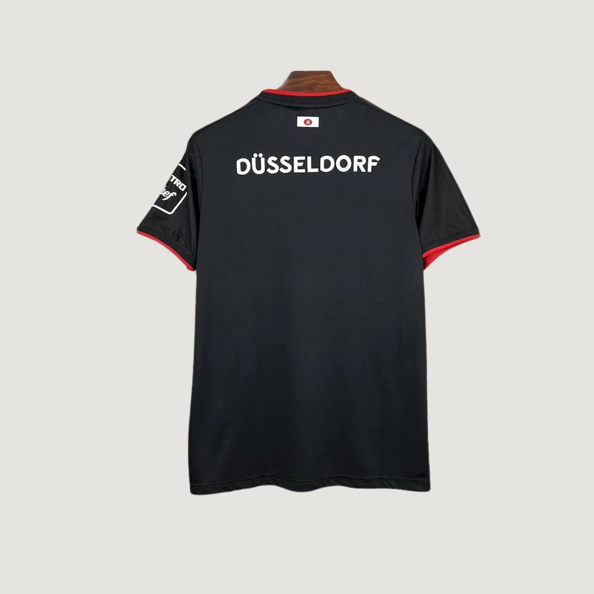 Fortuna Düsseldorf – Maillot 2025/26 – Noir, Rouge - dos