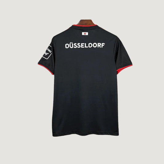 Fortuna Düsseldorf – Maillot 2025/26 – Noir, Rouge - dos