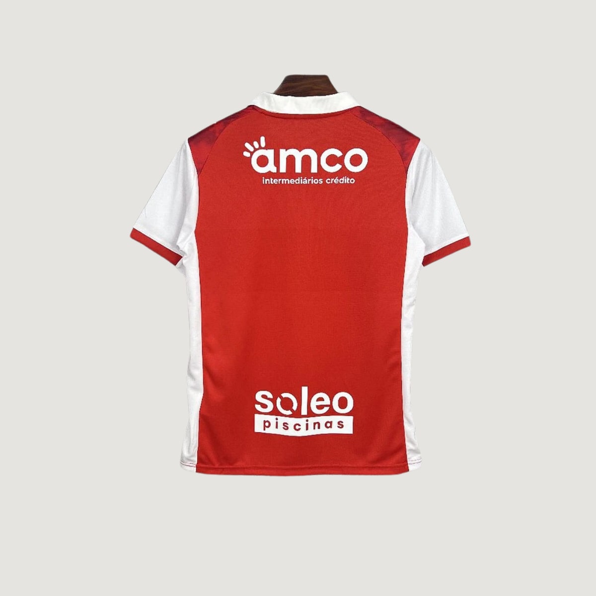 SC Braga – Maillot Domicile 2025/26 – Rouge, Blanc - dos