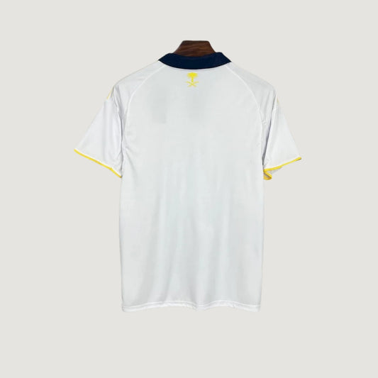 Al Nassr – Maillot Third 2025/26 – Blanc, Jaune - dos