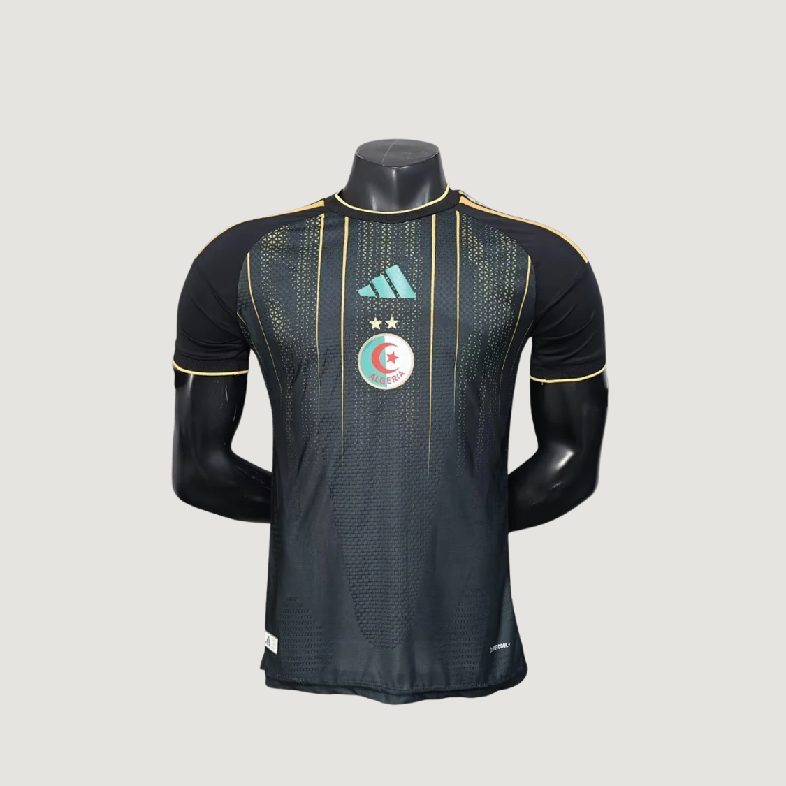 Algérie – Maillot Concept 2025-2026 – Noir, Or, Vert - dos
