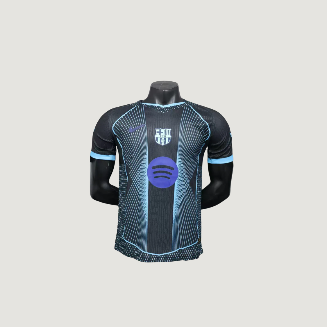 FC Barcelone – Maillot Concept 2025-26 – noir, bleu - dos