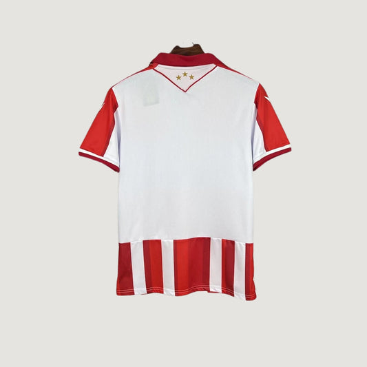 Étoile Rouge de Belgrade – Maillot Domicile 2025/26 – Rouge & Blanc - dos