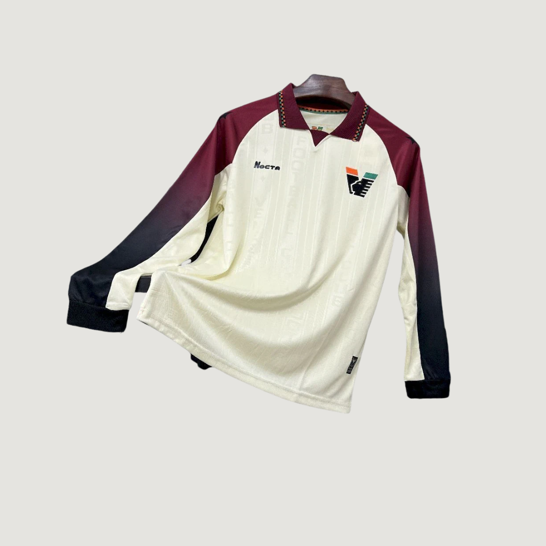Venezia FC – Maillot Extérieur Manches Longues 2025-26 – crème - dos