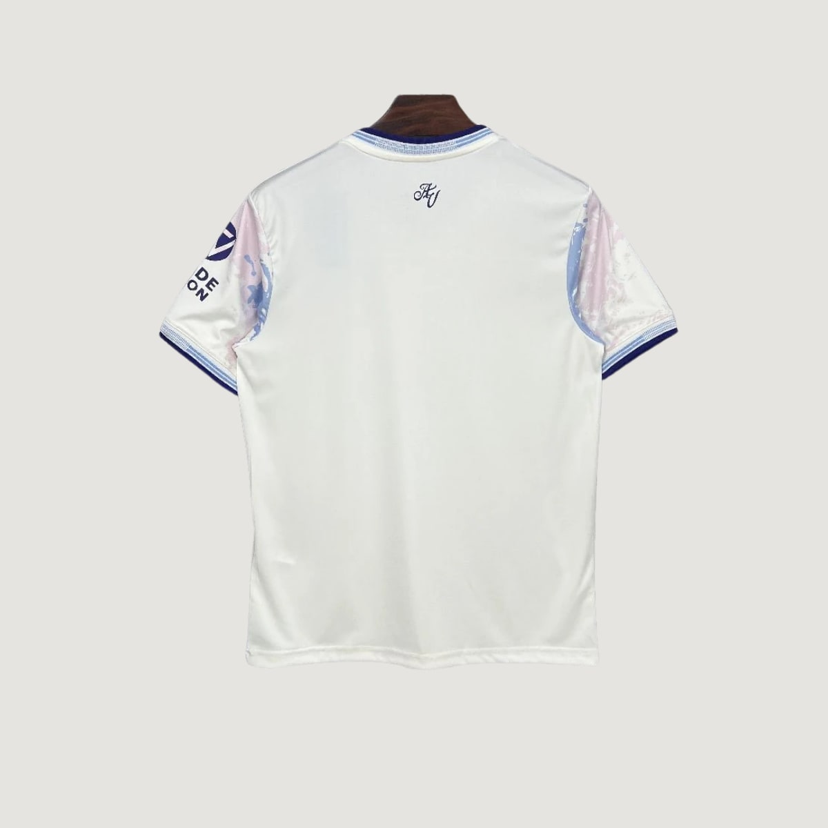 Aston Villa – Maillot Third 2025/26 – Blanc Pastel - dos