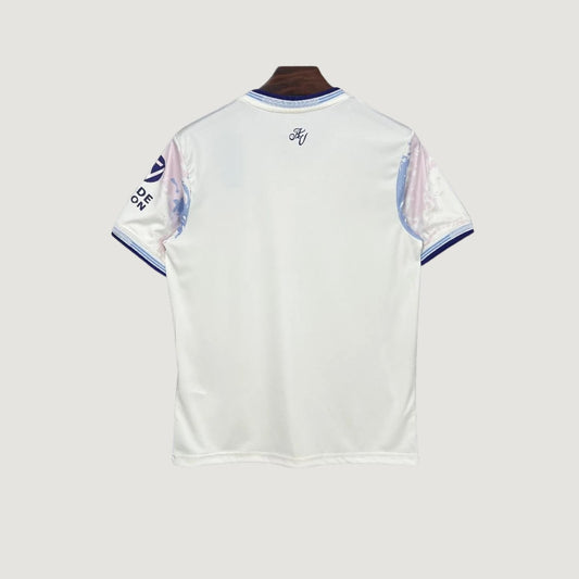 Aston Villa – Maillot Third 2025/26 – Blanc Pastel - dos