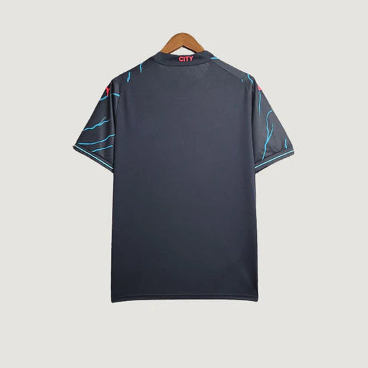 Manchester City - Maillot Extérieur 23/24 - Noir DERBYX