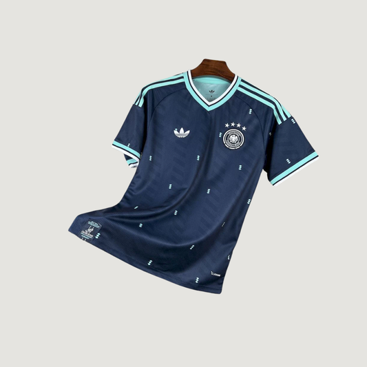 Allemagne – Maillot Extérieur Coupe du Monde 2026 – Bleu marine, Bleu ciel - dos
