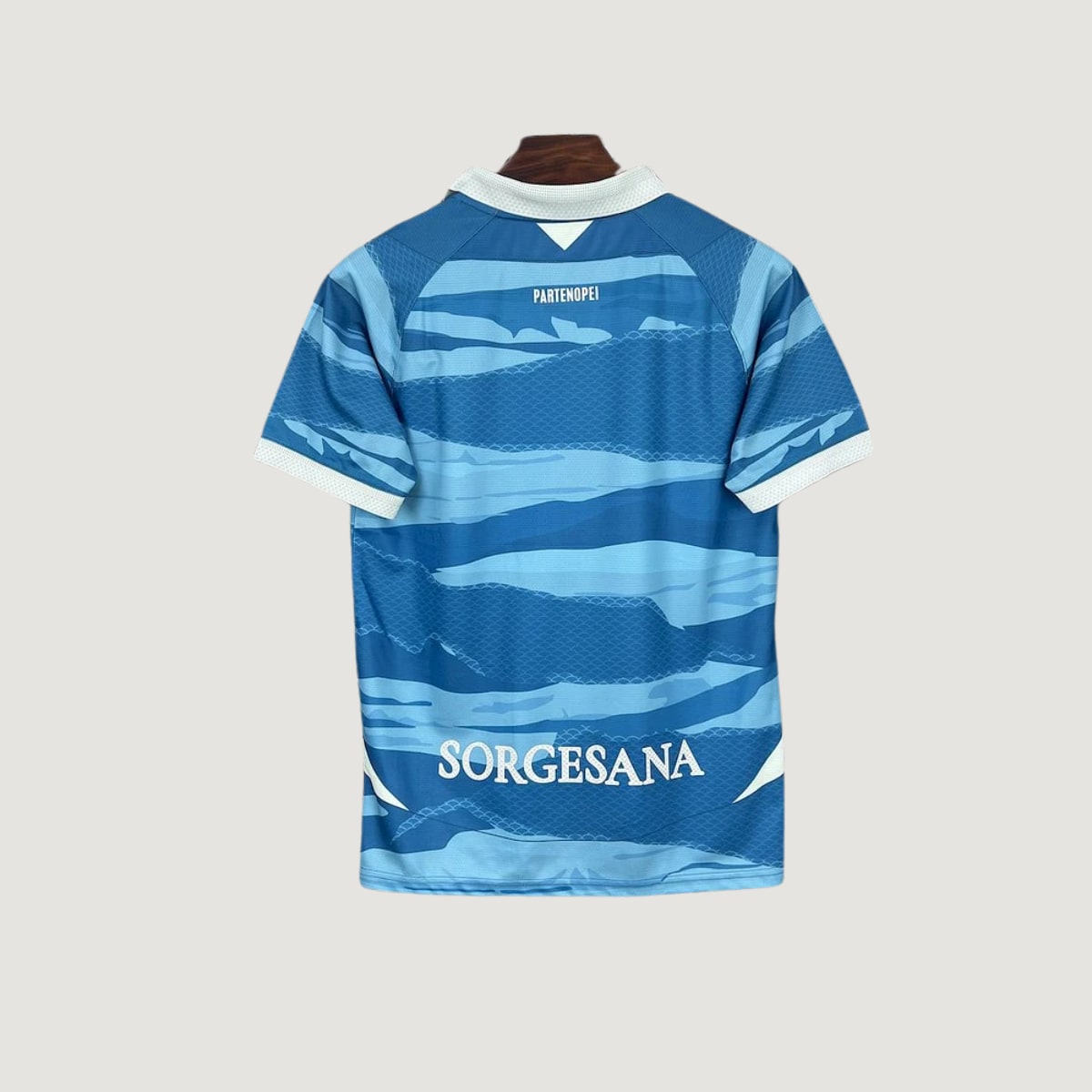 SSC Napoli – Maillot Extérieur 2025/26 – Bleu Ciel, Blanc - dos