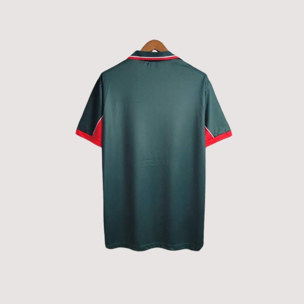 Maroc – Maillot Retro 1998 Domicile – Vert, Rouge - dos