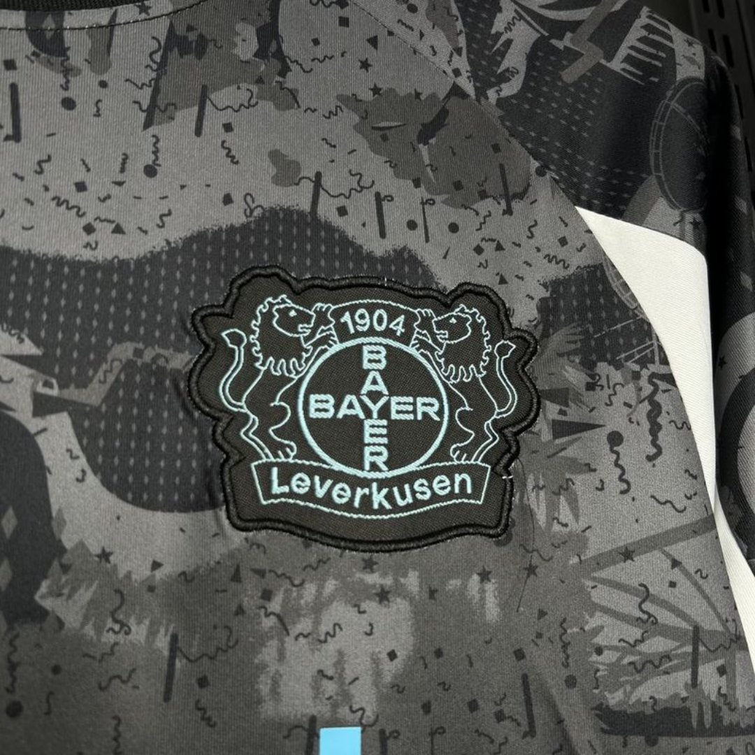 Bayer 04 Leverkusen - Maillot Third 24/25 - Noir, Bleu DERBYX