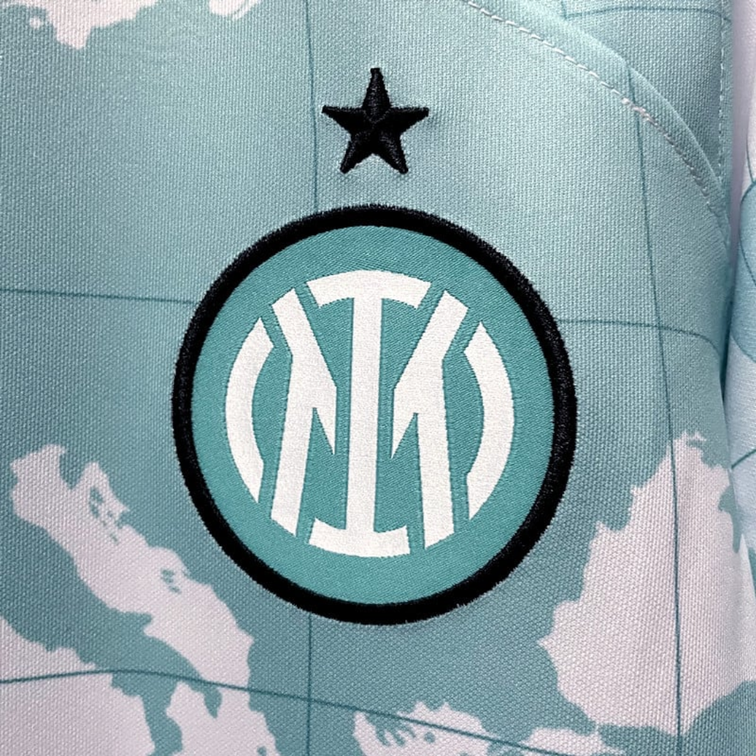 Inter Milan 23/24 - Maillot Extérieur - Bleu, Blanc DERBYX