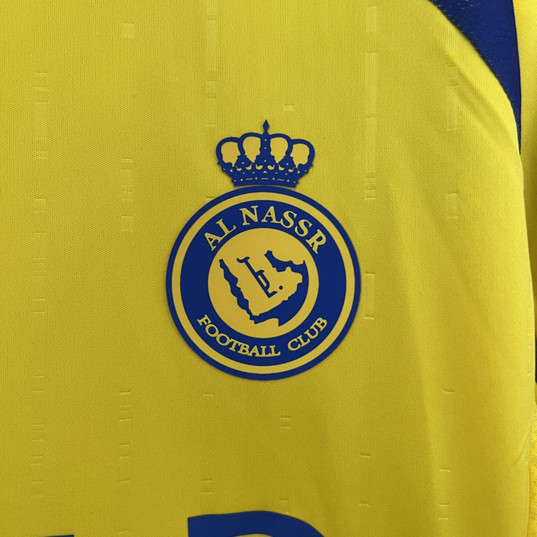 Al-Nassr - Maillot Domicile 24/25 - Jaune, Bleu DERBYX