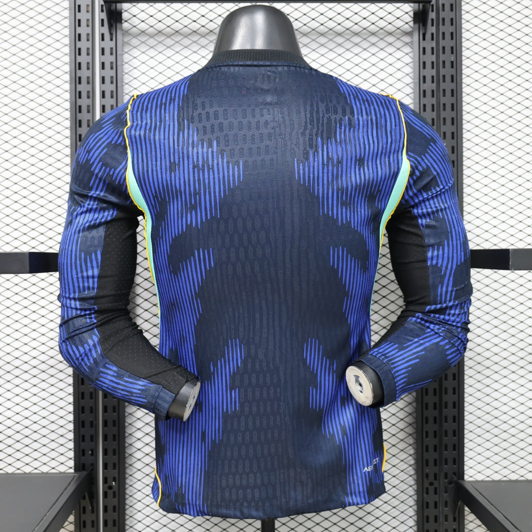 Maillot 2026 Brésil Extérieur player Manches Longues DERBYX