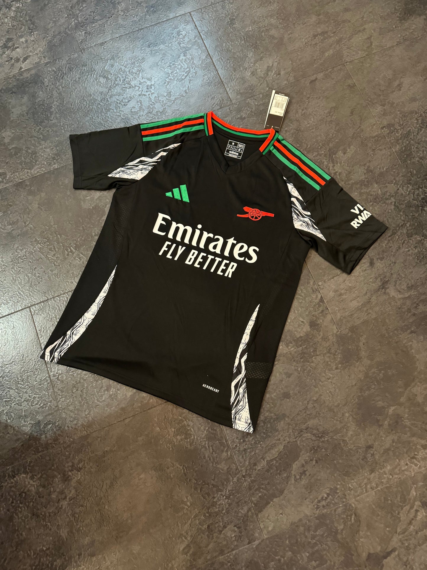 Arsenal FC - Maillot Extérieur 24/25 - Noir DERBYX