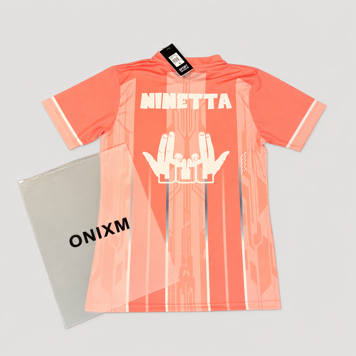 Olympique de Marseille – Maillot Édition Spéciale JUL 2025 – Rose, Blanc - dos