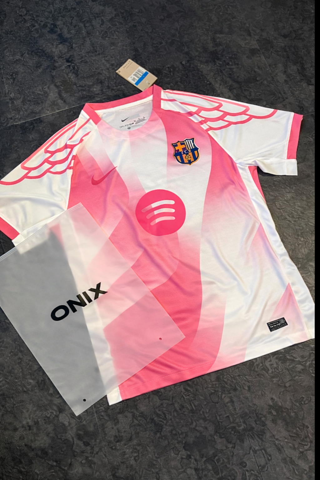 FC Barcelone – Maillot Concept 2025/26 – Rose, Blanc - dos