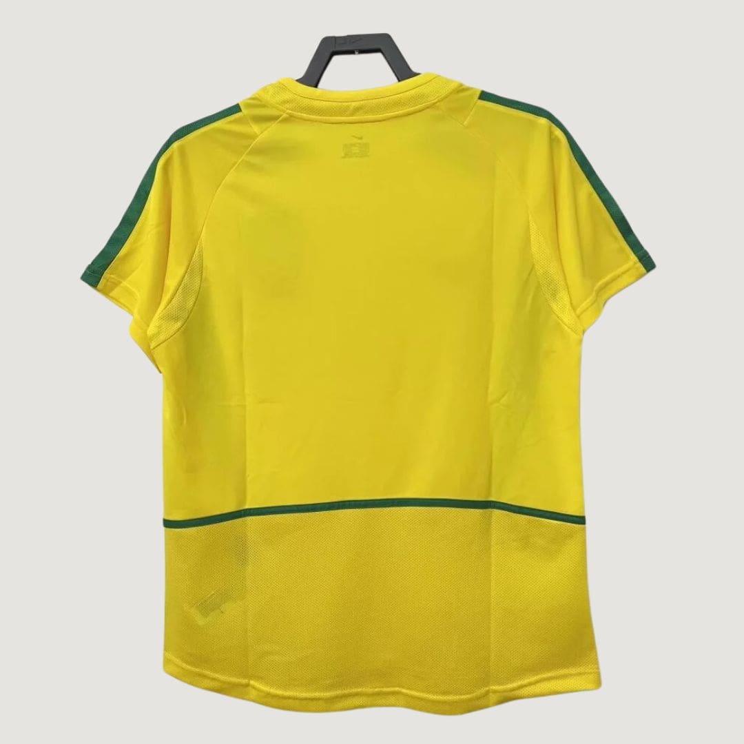 BRÉSIL - MAILLOT RÉTRO 2002 - JAUNE,VERT DERBYX