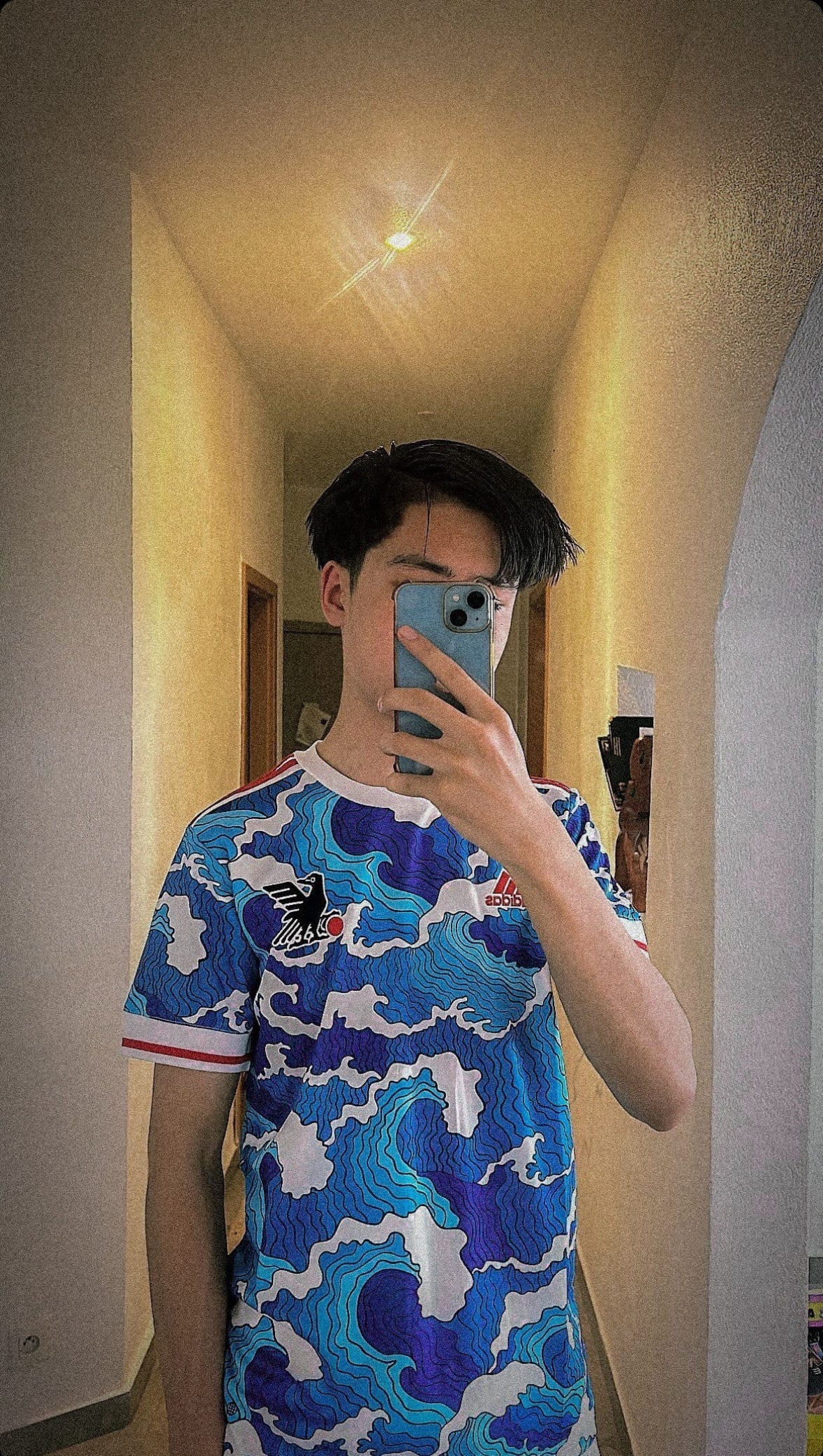 Japon – Maillot Concept – Bleu, Blanc, Rouge - dos