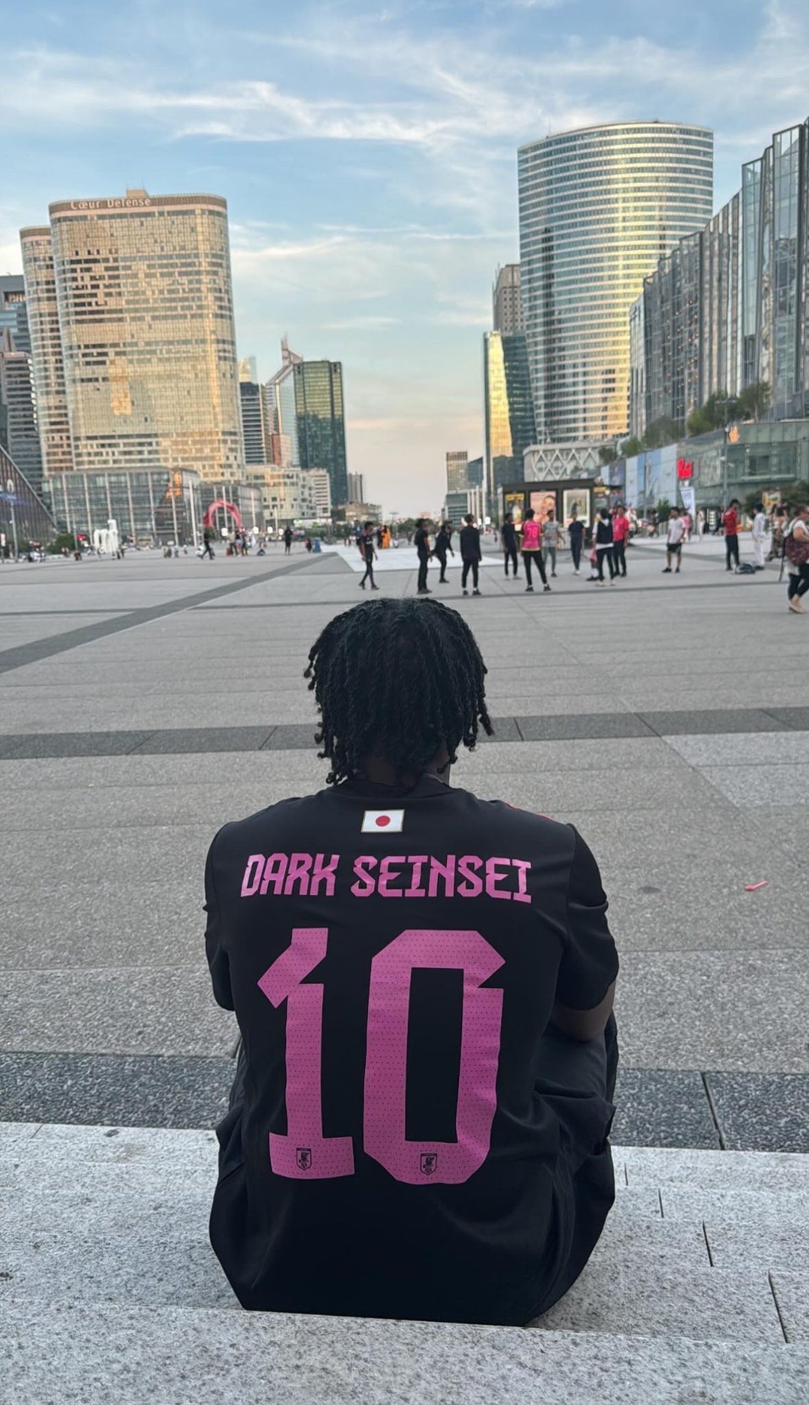 Japon - Concept - Rose, Noir ( Fan ) DERBYX