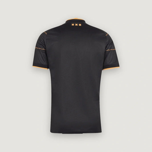 Ajax Amsterdam – Maillot Extérieur 2026/27 – Noir, Or - dos