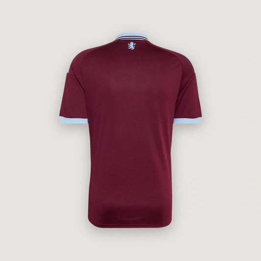 Aston Villa – Maillot Domicile 2026/27 – Bordeaux, Bleu Ciel - dos