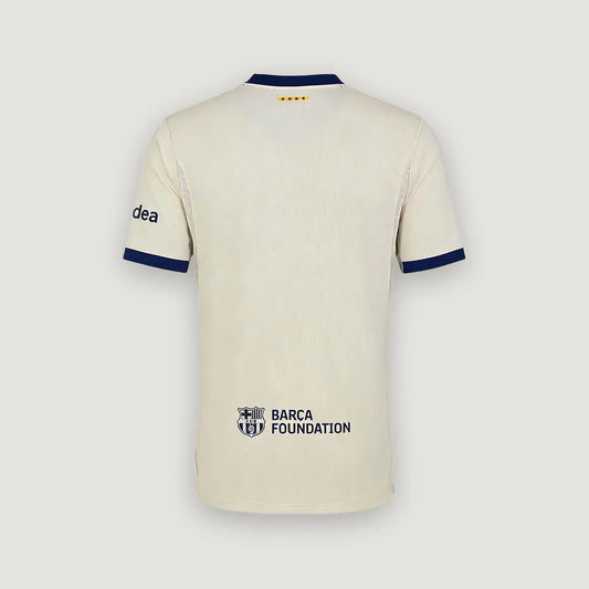 FC Barcelone – Maillot Fourth 2026/27 – Crème, Bordeaux & Bleu Marine - dos