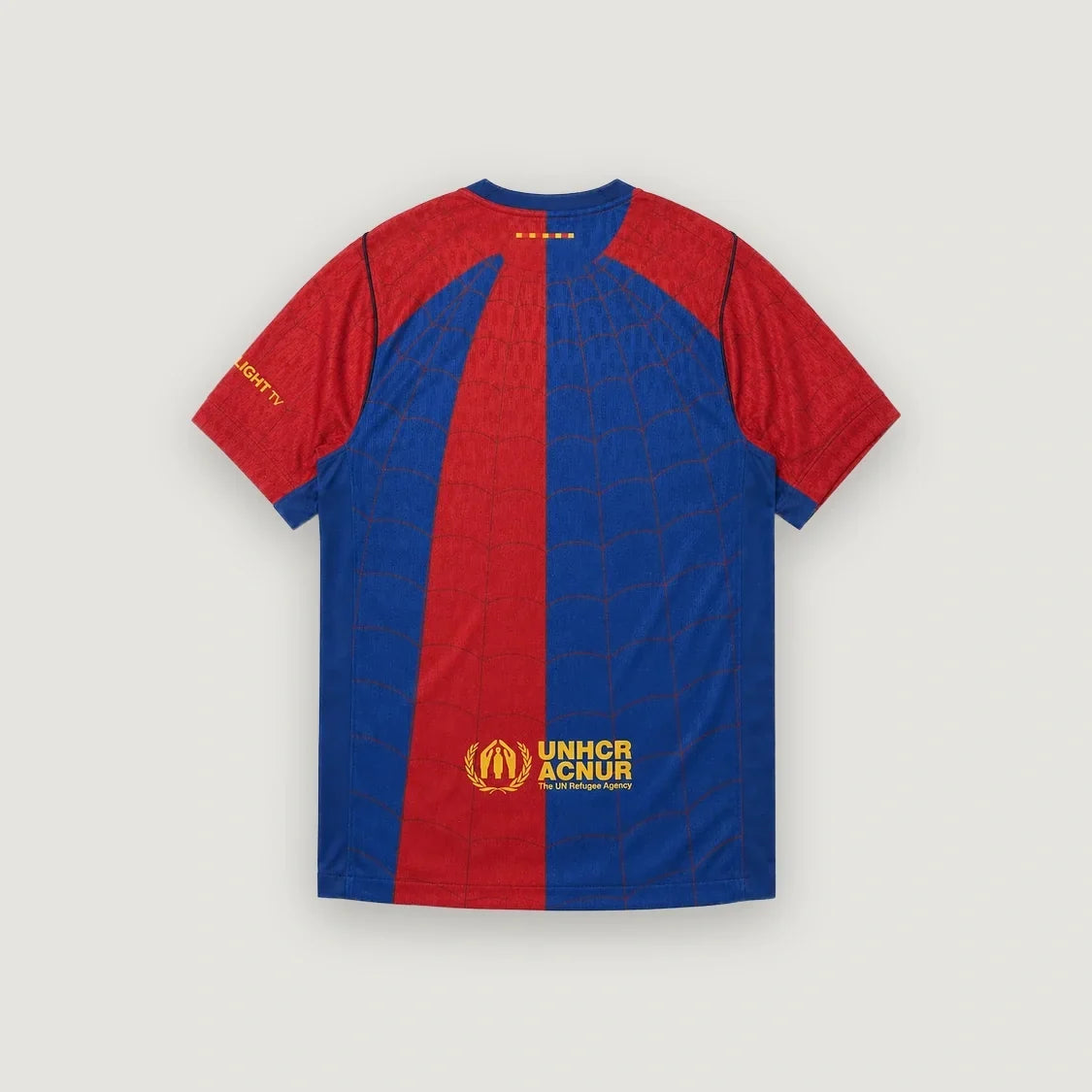 FC Barcelone – Maillot Édition Spéciale Spider-Man – Bleu, Grenat & Jaune - dos