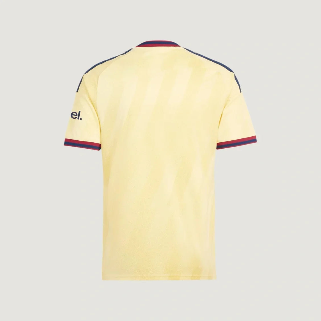 Arsenal FC – Maillot Third 2026/27 – Jaune pâle, Bleu marine, Rouge - dos