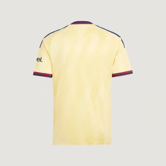 Arsenal FC – Maillot Third 2026/27 – Jaune pâle, Bleu marine, Rouge - dos