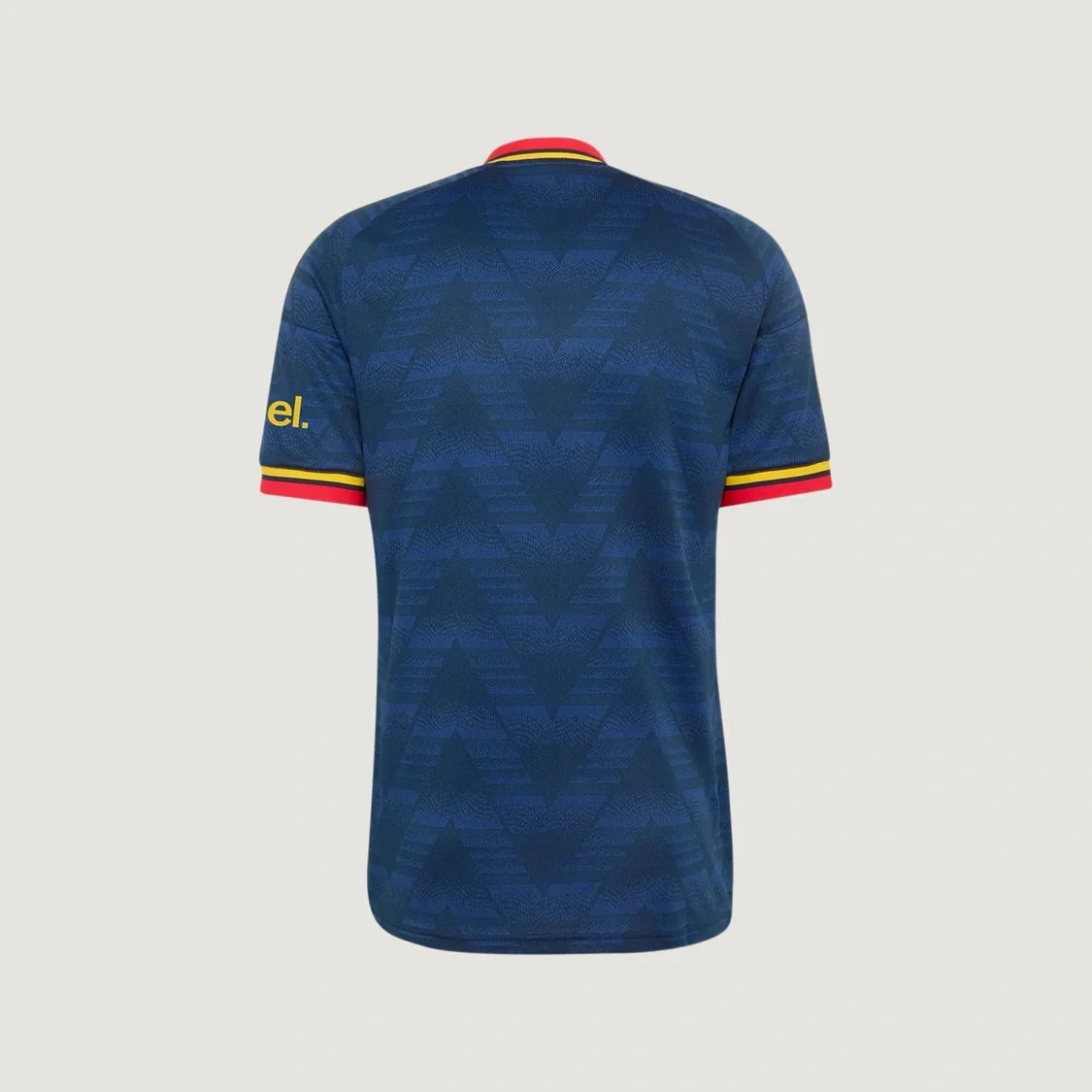 Arsenal FC – Maillot Extérieur 2026/27 – Bleu marine, Jaune, Rouge - dos