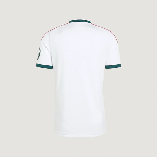 Real Madrid – Maillot Domicile 2026/27 – Blanc, Rose, Vert foncé - dos