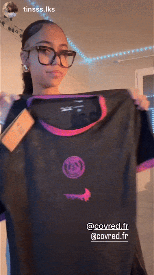Paris Saint Germain ( PSG ) - Maillot Concept - Noir, Violet, Rose DERBYX