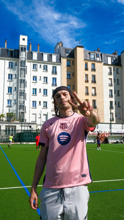 FC Barcelone – Maillot Spécial 2025/26 – Rose, Bleu Marine - avant