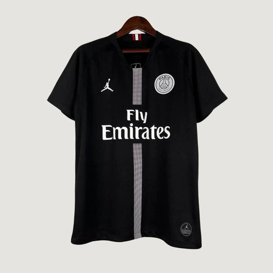 Paris Saint Germain ( PSG ) - Maillot rétro 18/19 - Noir DERBYX