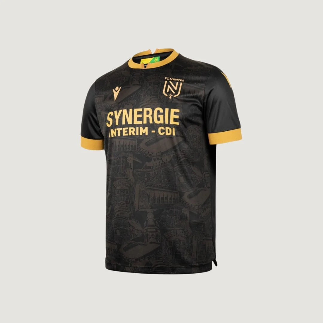 FC Nantes - Maillot Extérieur 24-25 - Noir, Jaune DERBYX
