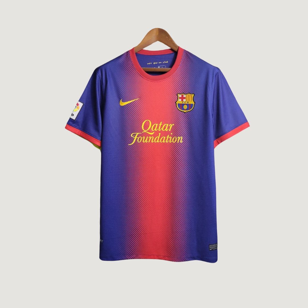 FC Barcelone - Maillot Rétro 12/13 - Bleu, Rouge DERBYX
