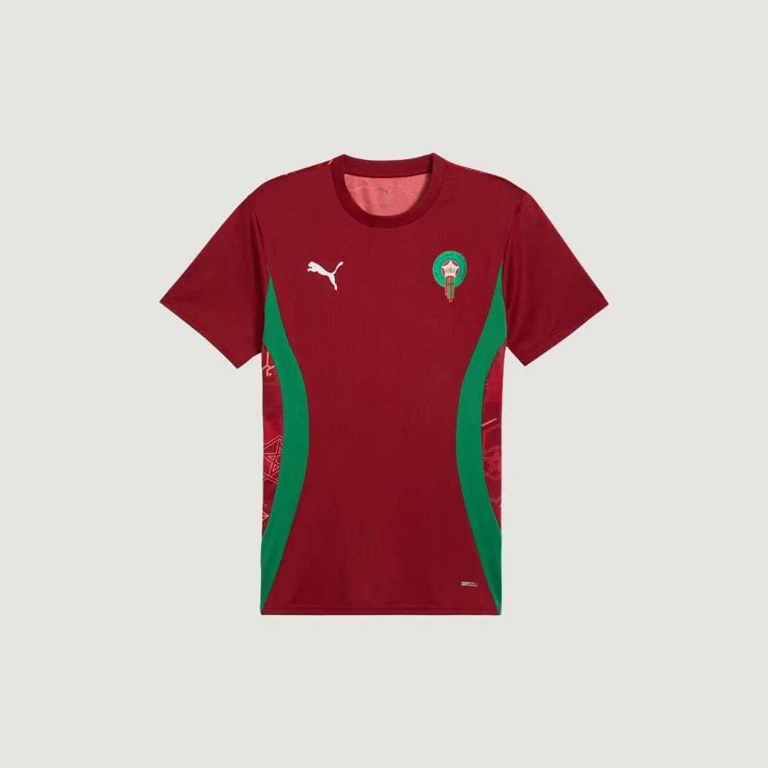 Maroc - Maillot d'avant-match 24/25 - Rouge, Vert DERBYX