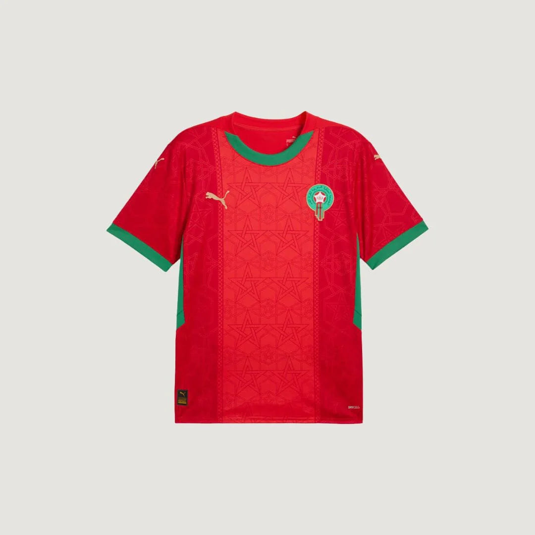 Maroc - Maillot d'avant-match 24/25 - Rouge, Vert DERBYX