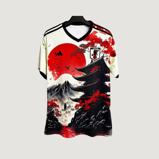 Japon - Maillot Concept - Noir, Blanc, Rouge DERBYX